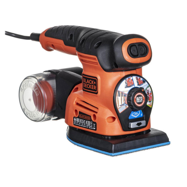 Multibruska BLACK &amp- DECKER KA280-QS, 230 V, 220 W, černá - A