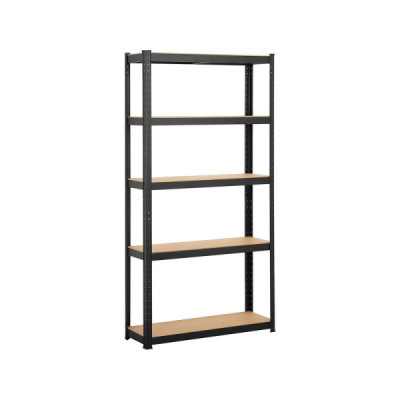 Kovový zátěžový regál 611232 black Kovový zátěžový regál 611232 black