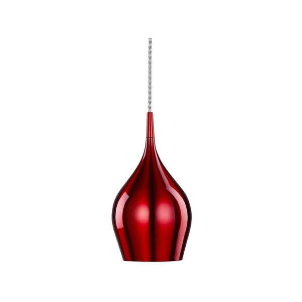 Závěsné svítidlo Vibrant, 40 W, E14, 120 mm, 12 x 12 x 142 cm, červená - A
