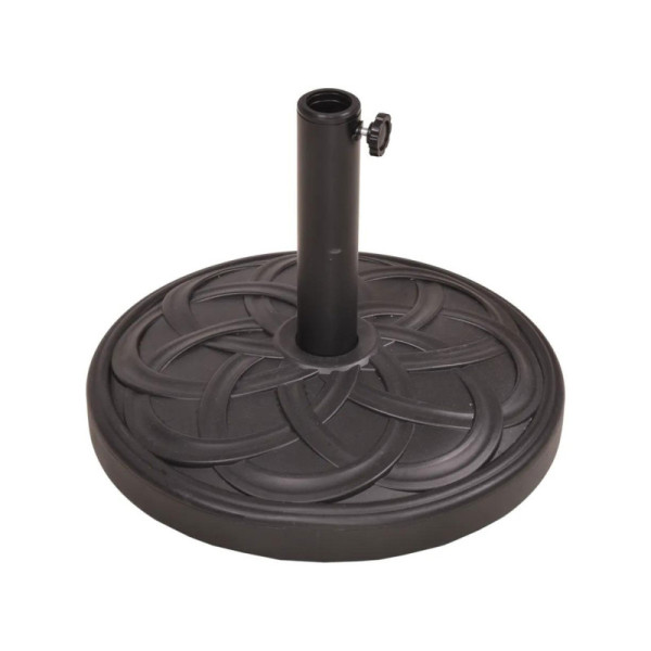 Stojan na slunečník 504225, kovový, černý, šířka: 45,0 cm - A