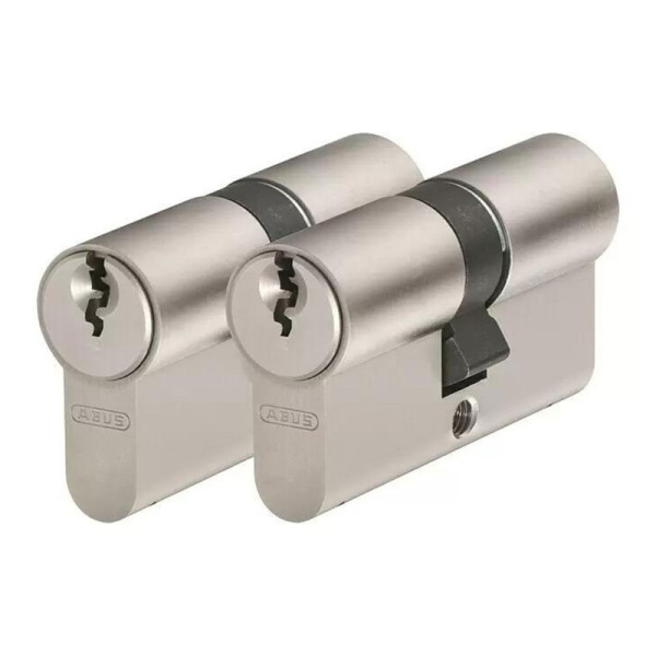Profilová vložka E20, 2 x dveřní cylindrické vložky, vnitřní délka: 30 mm, vnější délka: 30 mm, počet klíčů: 5 ks - A
