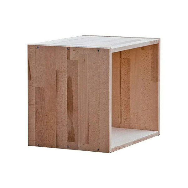 Policová kostka, buk, 45,6 x 35 x 39 cm - A