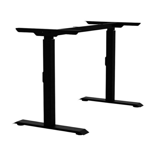 Rám stolu M-MORE, nastavení šířky: 110 cm - 180 cm, nastavení výšky: 67 cm - 90 cm, ocel, černá