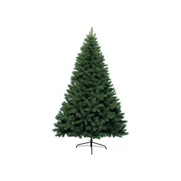 Umělý vánoční stromek - Kanadský smrk, výška: 180 cm, zelený, se základnou