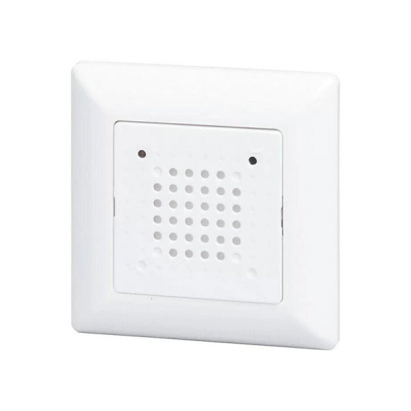 Vícetónový gong/zvonek 120WS, počet vyzváněcích tónů: 17 ks, bílý, 11 x 80 x 80 mm