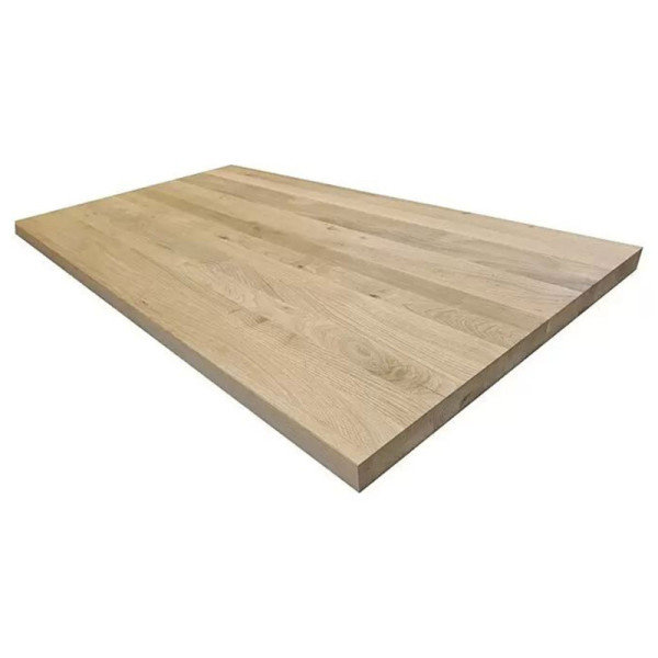Rustikální dubový schodišťový stupeň, 1 200 x 650 x 40 mm, dub - A
