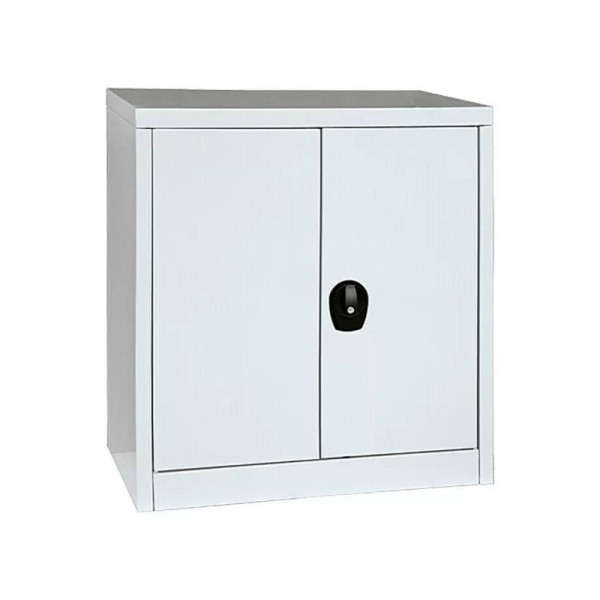 Kovová skříň, nadčasový, racionální design, 41 x 80 x 90 cm, šedá, nosnost: 50 kg/police - B