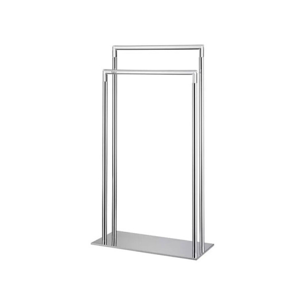 Věšák na ručníky Ilayda, výška: 81 cm, chrom - A
