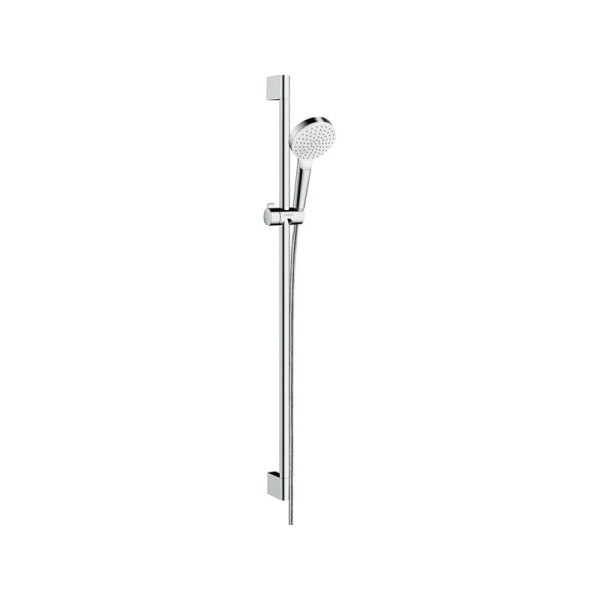 Sprchový set Crometta 100, rozteč otvorů: 91,5 cm, stříbrný - B