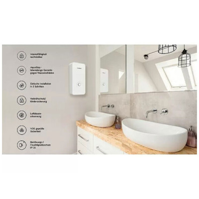 Průtokový ohřívač vody BOSCH DNA Tronic Comfort AquaStop Průtokový ohřívač vody BOSCH DNA Tronic Comfort AquaStop