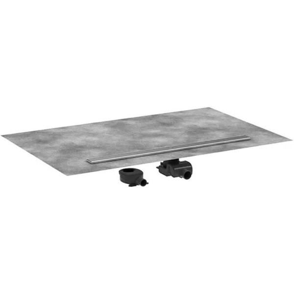 Sprchový žlábek HANSGROHE RainDrain Allround, nerezová ocel, 100 cm - A
