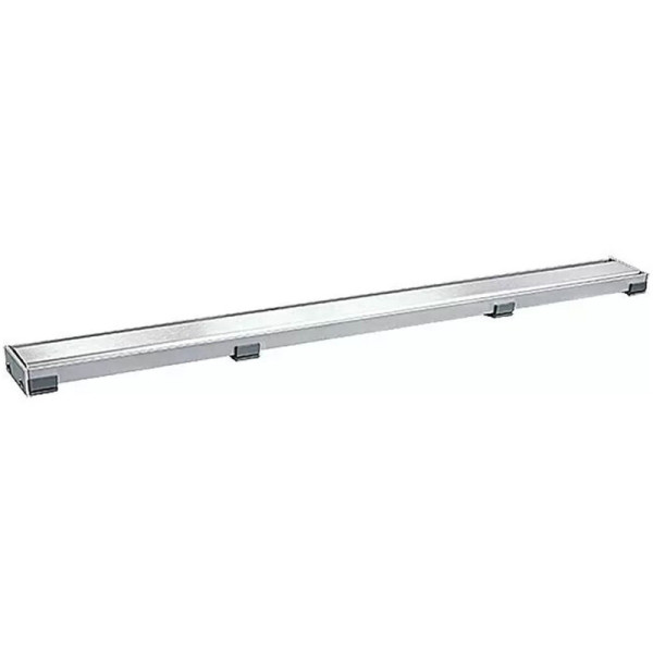 Sprchový žláb 100 cm, nerezová ocel, moderní design, nízká instalační výška