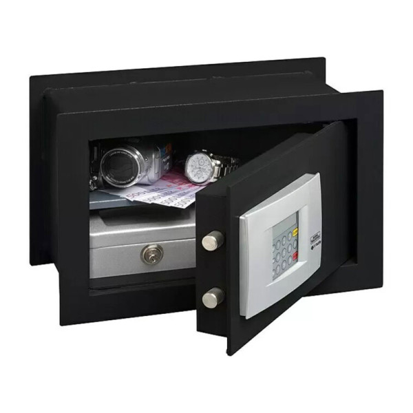 Nástěnný trezor PointSafe PW3 E, elektronický kombinační zámek, objem: 10,3 l, 39 x 19,5 x 26 cm - A