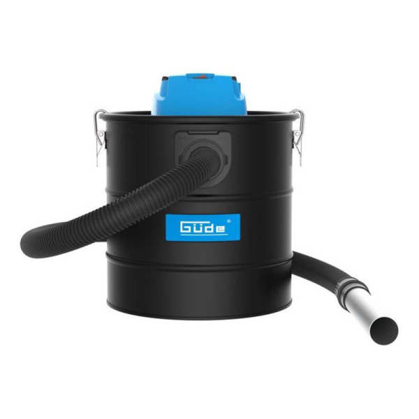 Vysavač na popel GÜDE GA 18-1200.1, 18 l, 1 200 W, 18 kPa, černo/modrý - B
