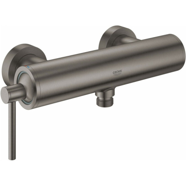 Sprchová baterie GROHE Atrio, kartáčovaný Hard Graphite 32650AL3, černý chrom - A